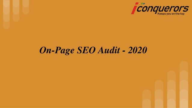 Seo Audit 2020