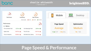 Page Speed & Performance
 