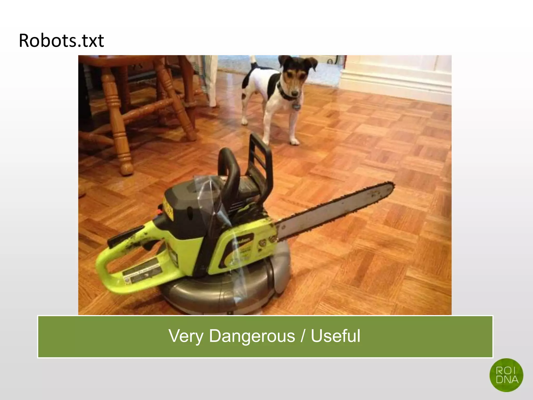 Robots.txt
Very Dangerous / Useful
 