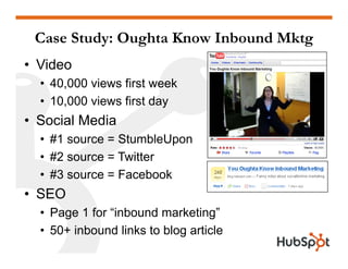 How to Combine SEO, Blogging, and Social Media For Results HubSpot Slide 51