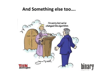 And Something else too….