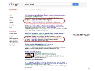 hCalendar/hEvent




             16
 