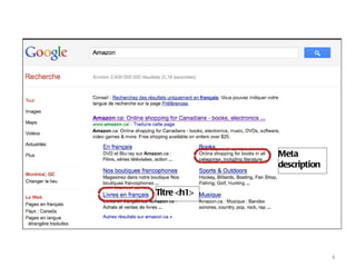 Meta
             description


Titre <h1>




                           4
 