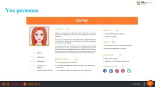 #seocamp 41
Vos personas
 