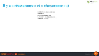 #seocamp 64
Il y a « réassurance » et « réassurance » ;)
 