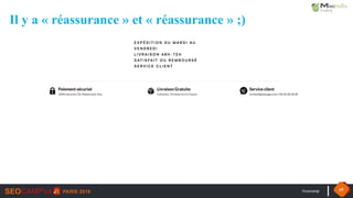 #seocamp 65
Il y a « réassurance » et « réassurance » ;)
 