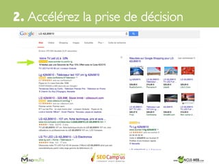 Des centaines d’internautes ont probablement
visité votre site pendant leur « benchmark ». 	

	

Et peut-être qu’ils n’ont pas été convaincu par
votre Offre ?	

2. Accélérez la prise de décision	

 