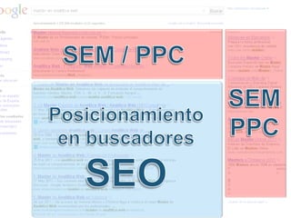 SEM / PPCSEMPPCPosicionamiento en buscadoresSEO