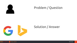 5#seocamp
Problem / Question
Solution / Answer
 