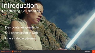 #seocamp 5
Introduction
Le-netlinking : le linkbaiting
Des contenus qualitatifs
Qui enrichissent le web
Une stratégie pére...