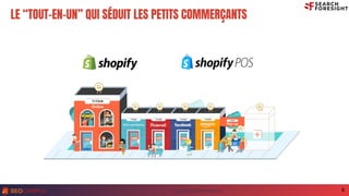 Paris 2021 #seocamp
Cycle E-Commerce
LE “TOUT-EN-UN” QUI SÉDUIT LES PETITS COMMERÇANTS
6
 