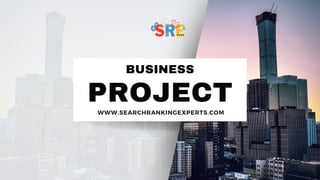 PROJECT
BUSINESS
WWW.SEARCHRANKINGEXPERTS.COM
 