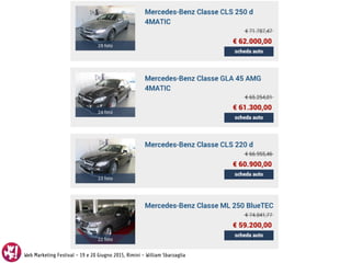 Web Marketing Festival - 19 e 20 Giugno 2015, Rimini - William Sbarzaglia
 