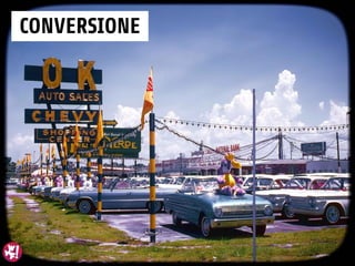 Web Marketing Festival - 19 e 20 Giugno 2015, Rimini - William Sbarzaglia
CONVERSIONE
 