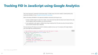 pa.ag@peakaceag49
Tracking FID in JavaScript using Google Analytics
More: https://pa.ag/2IlRV7O
 