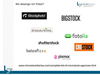 Wo besorge ich Fotos?




  www.microstockdiaries.com/complete-list-of-microstock-agencies.html
 