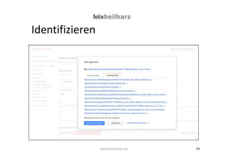 39 
Identifizieren 
www.felixbeilharz.de 
 