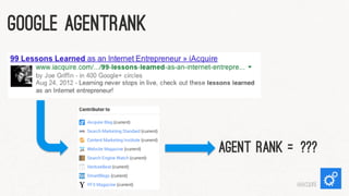 Google AgentRank

Agent Rank =???
@iacquire

 