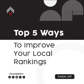 SEO Expert in USA - 5 Ways to Improve Your Local Ranking - Macaw ...