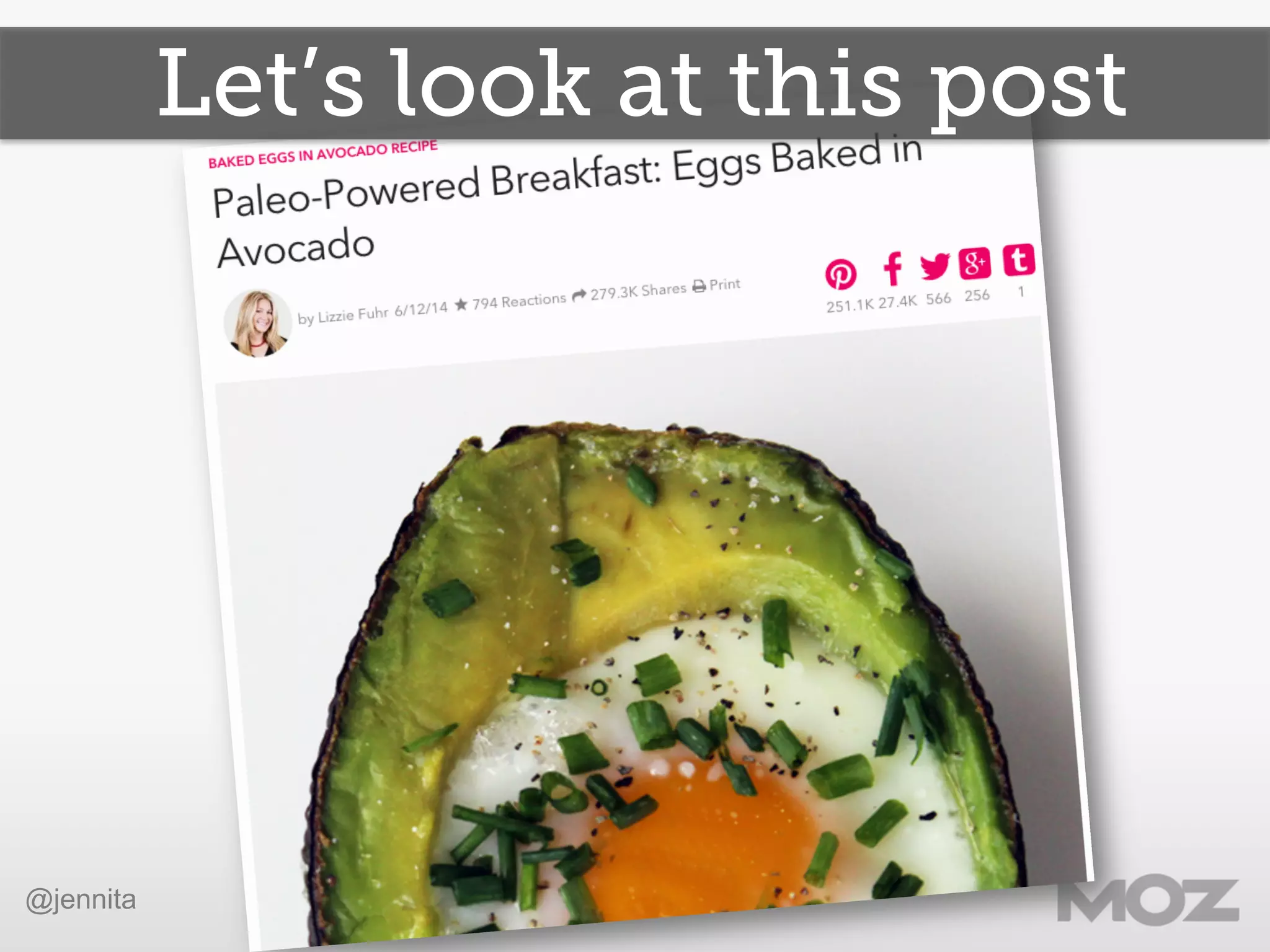 Let’s look at this post
@jennita
 