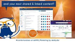 #contentandseo at @AMA_Marketing by @aleyda#seoforcontent AT #confabEU BY @aleyda FROM @orainti#contentandseo at @AMA_Mark...