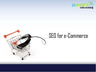 SEO for e-Commerce
 