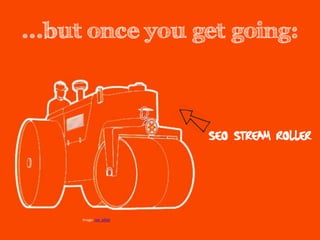 ...but once you get going:



                        SEO stream roller


     Image: net_efekt
 
