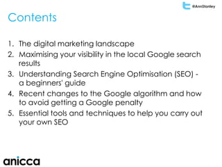 SEO for franchise and local businesses - tips and tools | PPT
