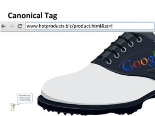 www.hotproducts.biz/product.html&sz=l
Canonical Tag
 