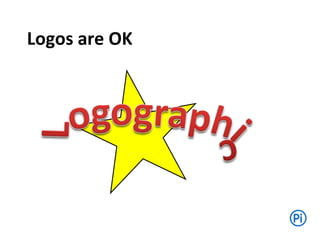Logos are OK
 