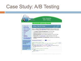 Case Study: A/B Testing