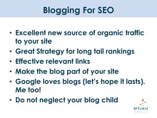 HTML Title Tag Most important optimization element