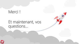 Merci !
Et maintenant, vos
questions…
41
 
