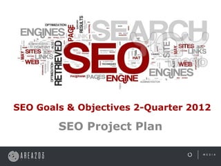 SEO Goals & Objectives 2-Quarter 2012

        SEO Project Plan
 