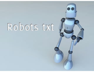 SEO II - Robots text