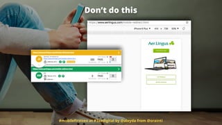 #mobileﬁrstseo at #3xedigital by @aleyda from @orainti
Don’t do this
 