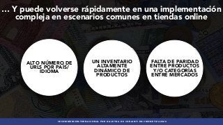 #ECOMMERCEINTERNACIONAL POR @ALEYDA DE #ORAINTI EN #MONETIZA2020
… Y puede volverse rápidamente en una implementación
comp...