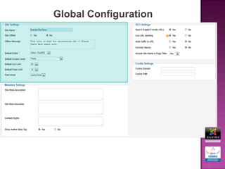 Global Configuration
 