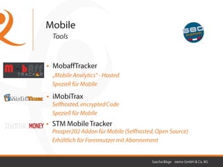 Tracking für Affiliates - SEOkomm 2012