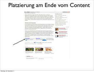 Platzierung am Ende vom Content




Dienstag, 22. November 11
 