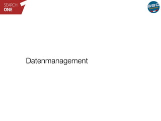 Datenmanagement 
 