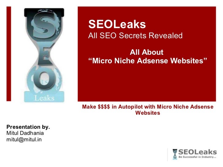 make money with micro niche websites