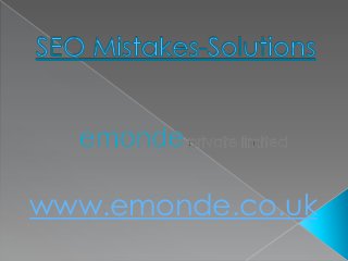 www.emonde.co.uk
 