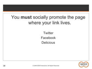 Getting the links we NEEDEDSought out pages that don’t cycle content that have been around for a LONG time:SponsorsIn Kind DonationsTestimonialsSupporters38