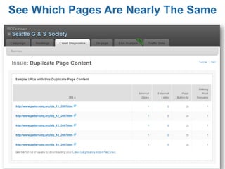See Which Pages Are Nearly The Same
 