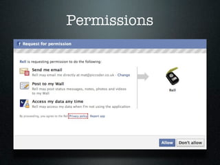 Permissions
 