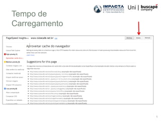 Tempo de
Carregamento




               1
 