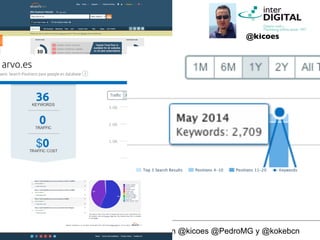 ClinicSEO by @arturomarimon @kicoes @PedroMG y @kokebcn
@kicoes	

 