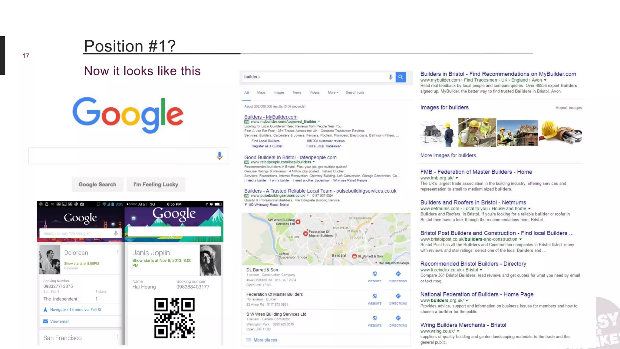 17
Now it looks like this
Position #1?
 