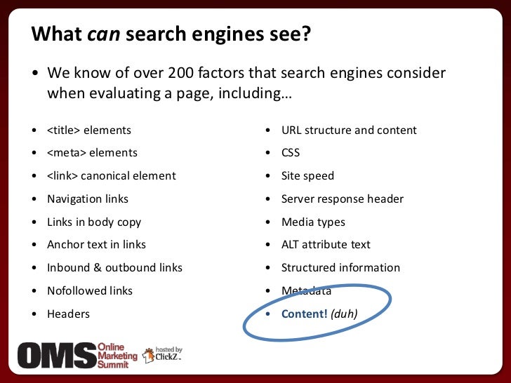 Major types of search queries
